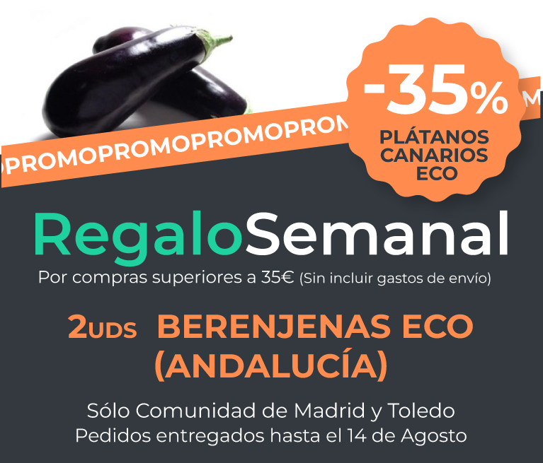 Regalo semanal de fruta ecologica
