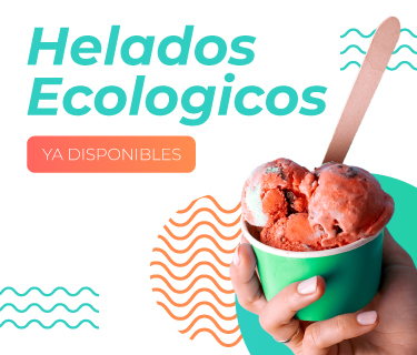 Banner helados ecologicos